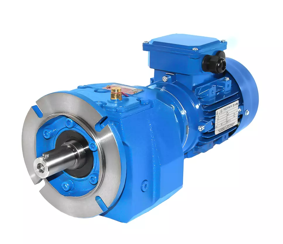 Stirnradgetriebe mit Flansch