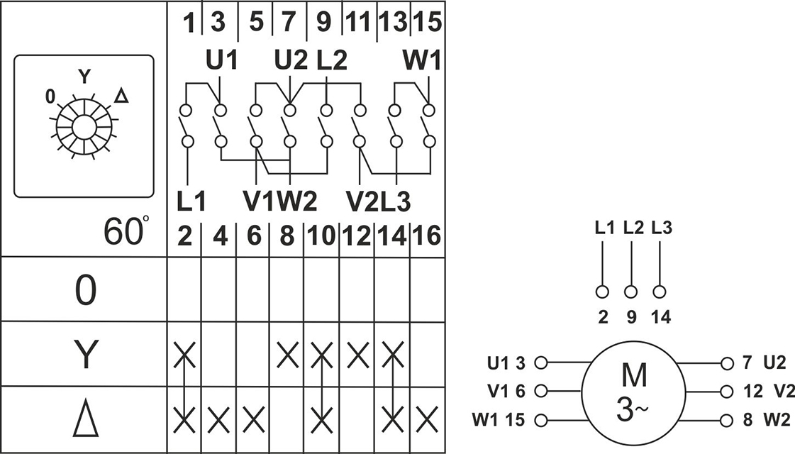 Conmutador estrella-triángulo