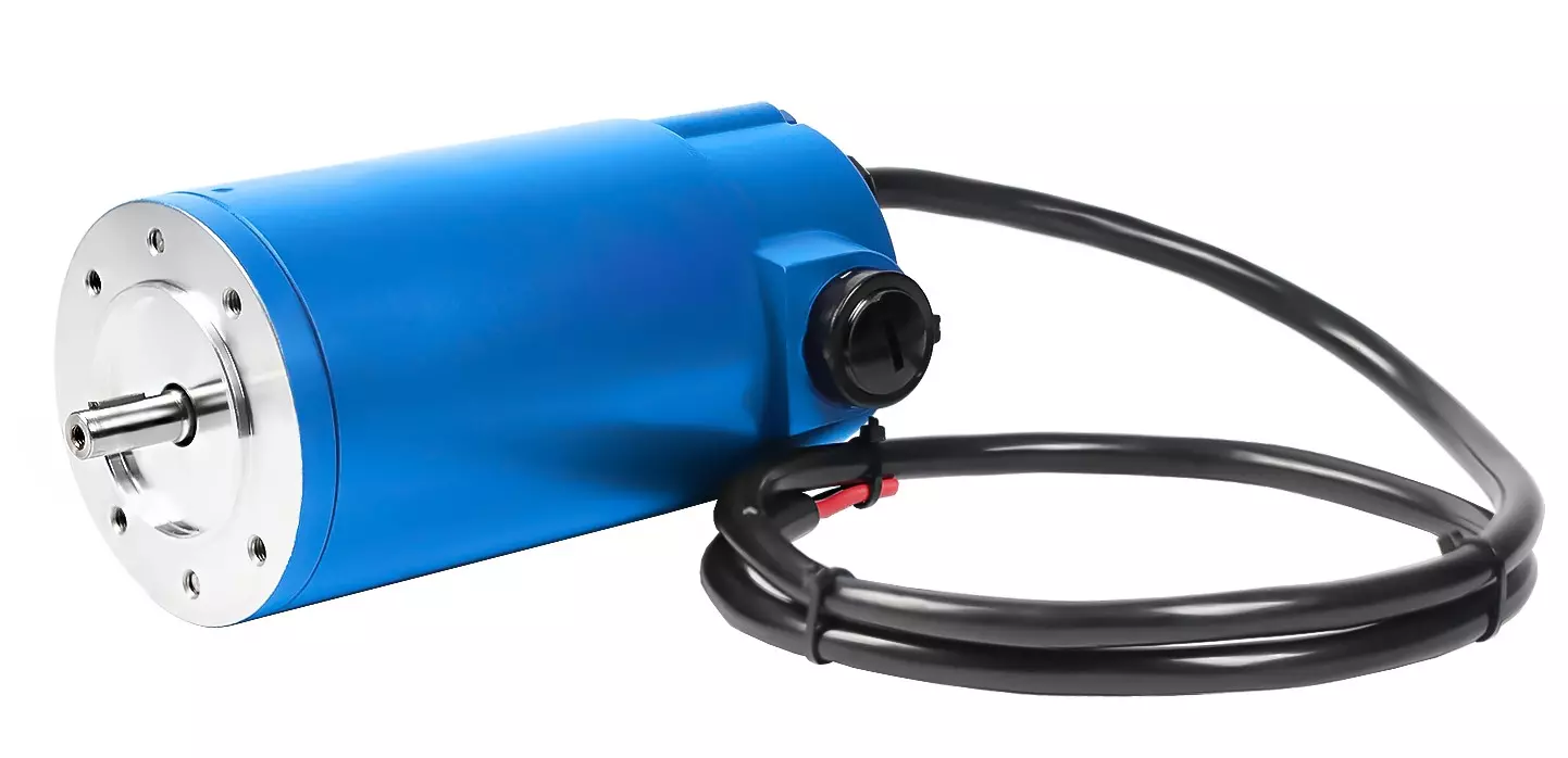 Motor CC EC100, 12V, 0,25 kW, 2 polos, B14, IP40, IEC56